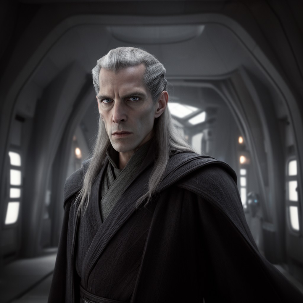 AI-generated illustration of Count Dooku