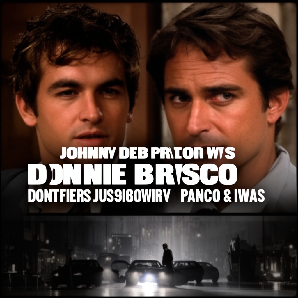 AI-generated illustration of Donnie Brasco