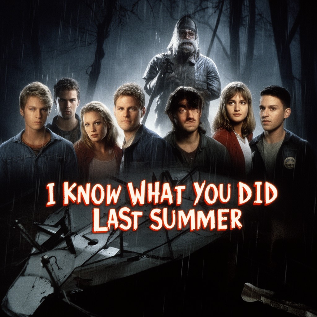 AI-generated illustration of I Know What You Did Last Summer
