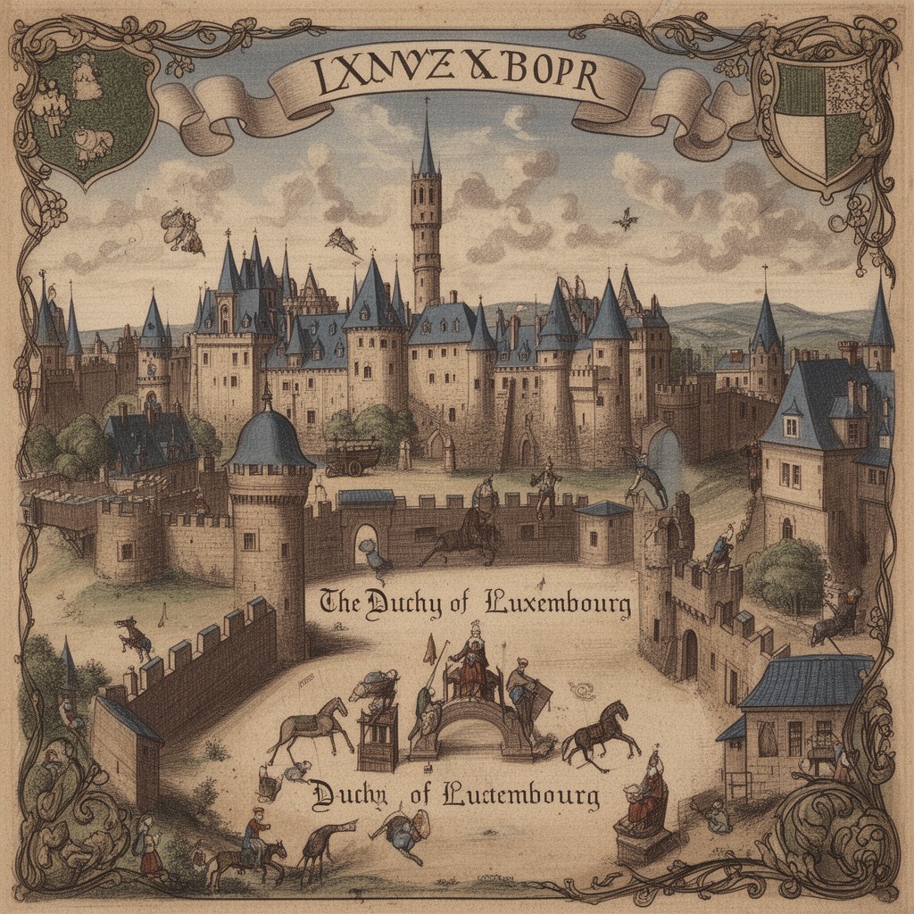 AI-generated illustration of Duchy of Luxembourg