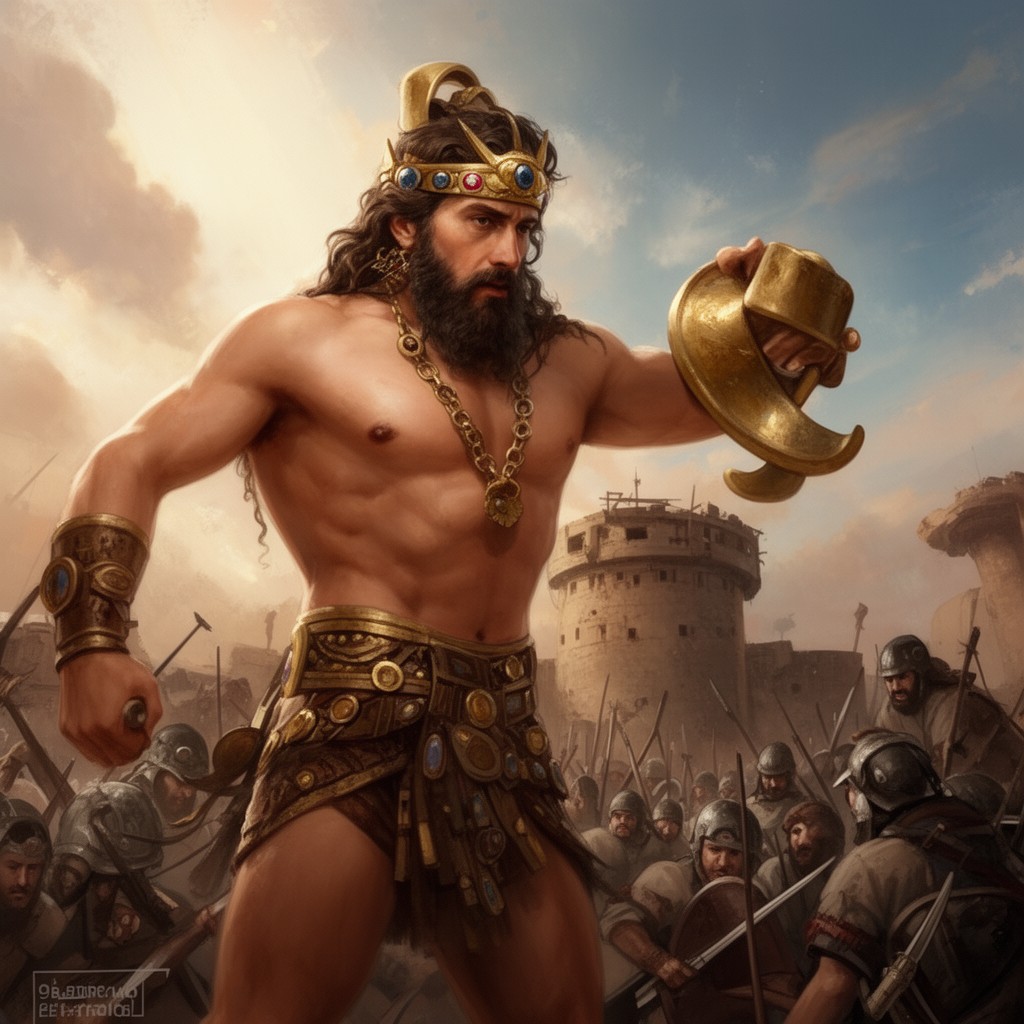AI-generated illustration of Xerxes I