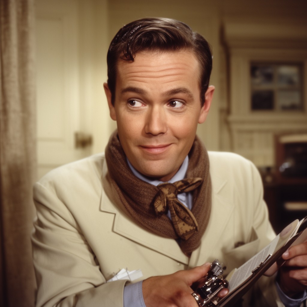 AI-generated illustration of Don Knotts