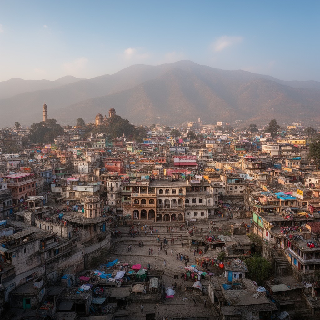 AI-generated illustration of Jammu