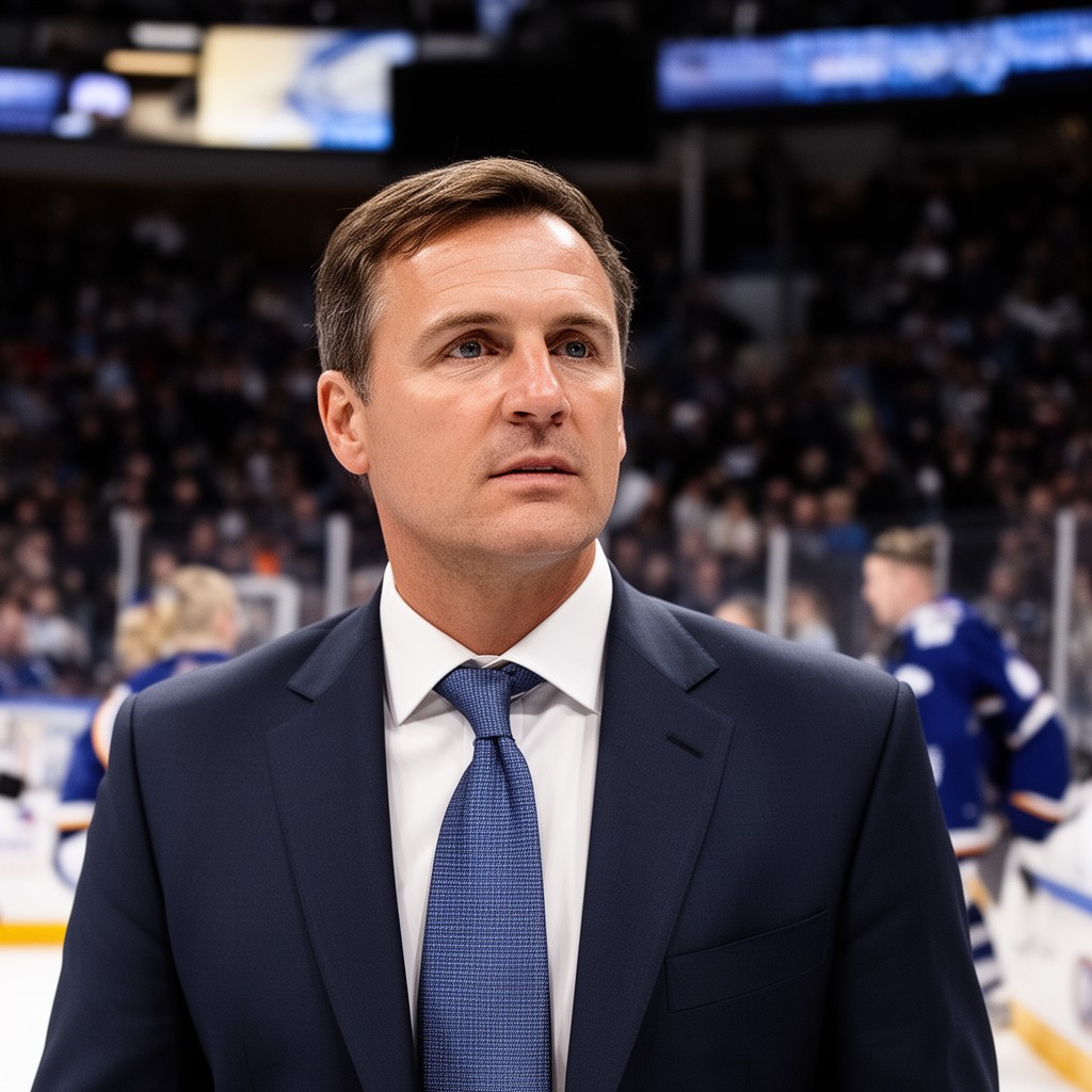 AI-generated illustration of Craig Berube
