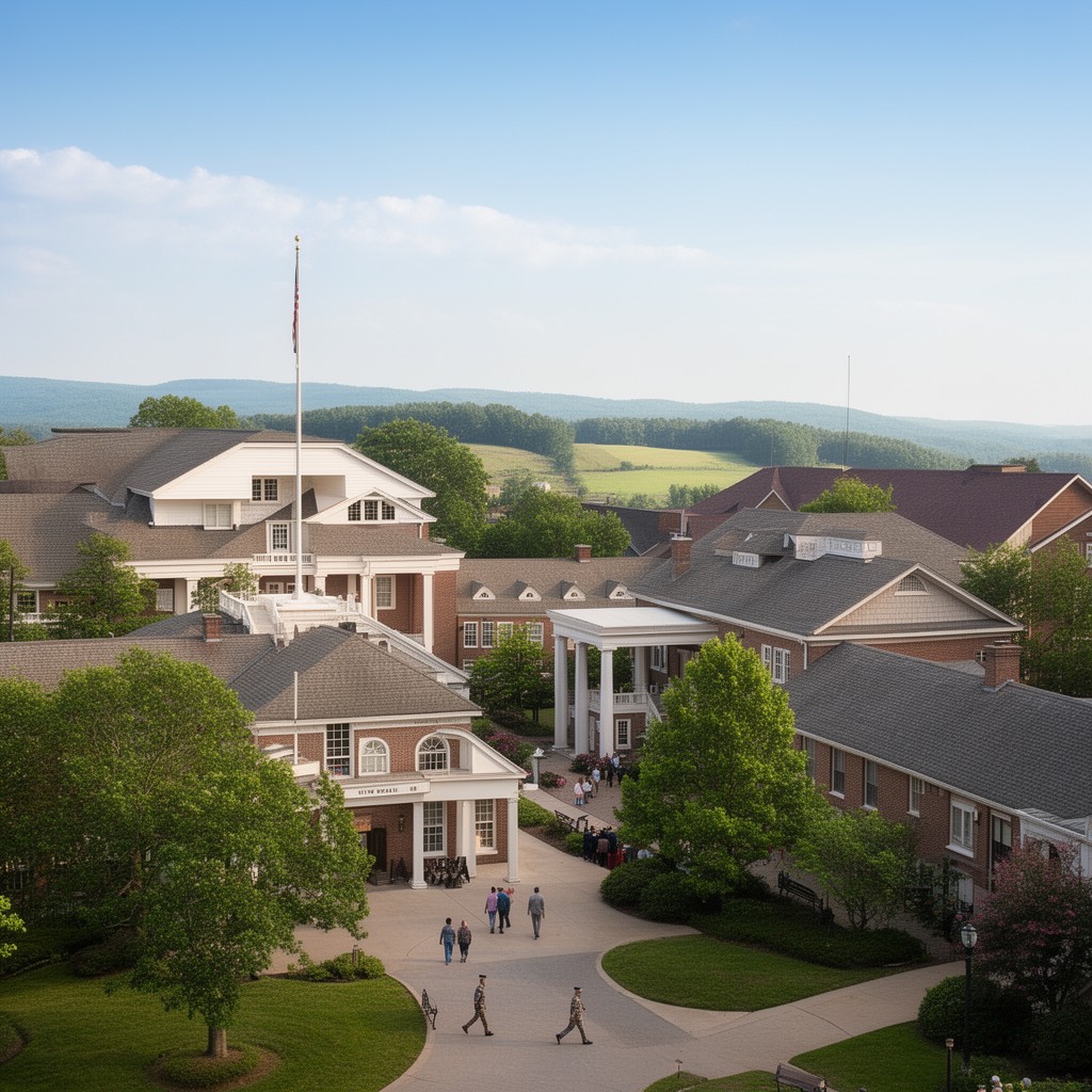 AI-generated illustration of Randolph-Macon Academy