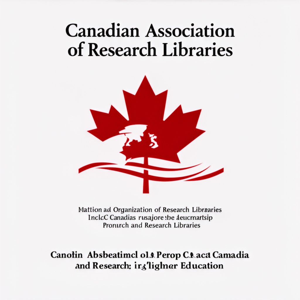 AI-generated illustration of Canadian Association of Research Libraries