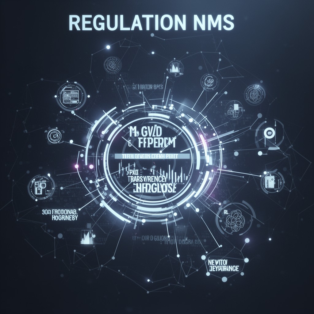 AI-generated illustration of Regulation NMS
