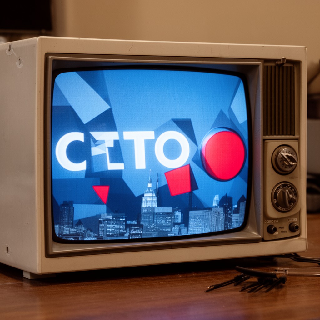 AI-generated illustration of CFTO-TV (as an early investor and co-founder)