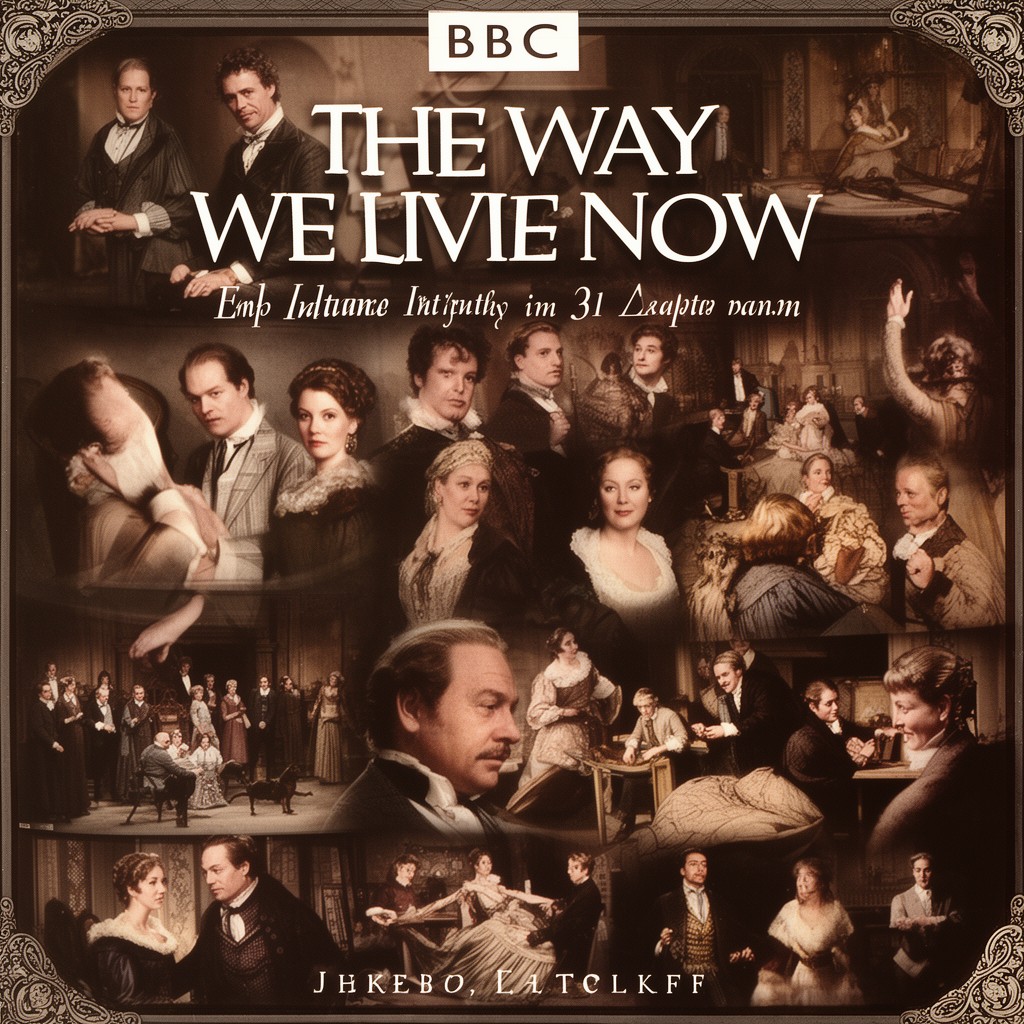 AI-generated illustration of 2001 BBC television serial "The Way We Live Now"