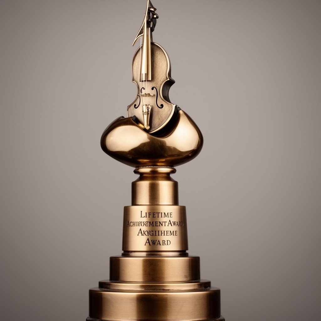 AI-generated illustration of Lifetime Achievement Award