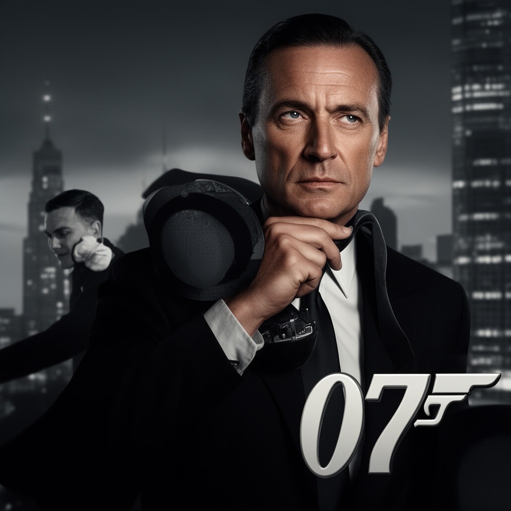 AI-generated illustration of 007