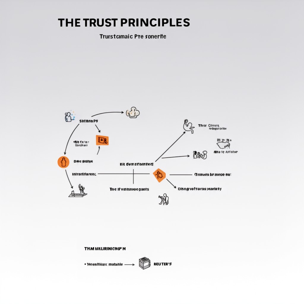 AI-generated illustration of Trust Principles