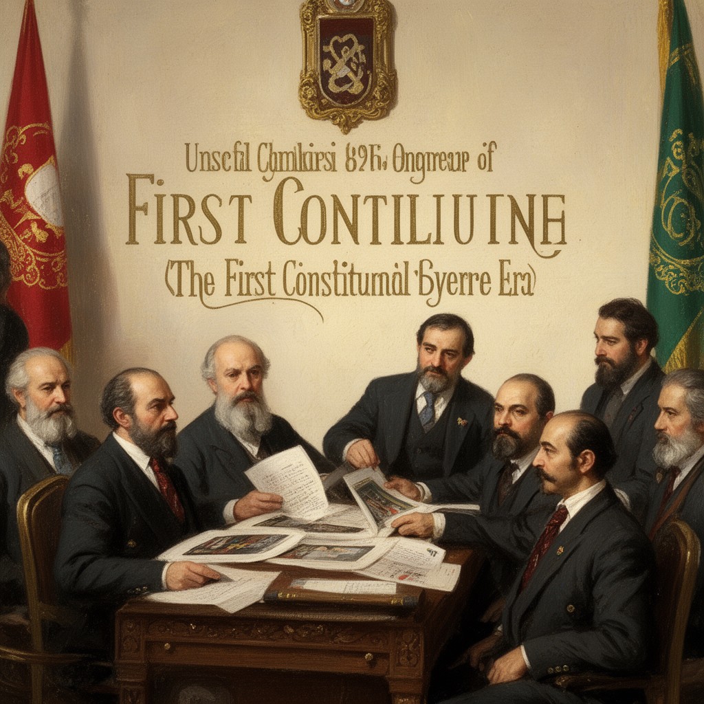 AI-generated illustration of First Constitutional Era