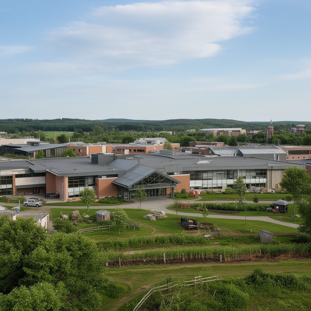 AI-generated illustration of Agricultural Campus in Bible Hill