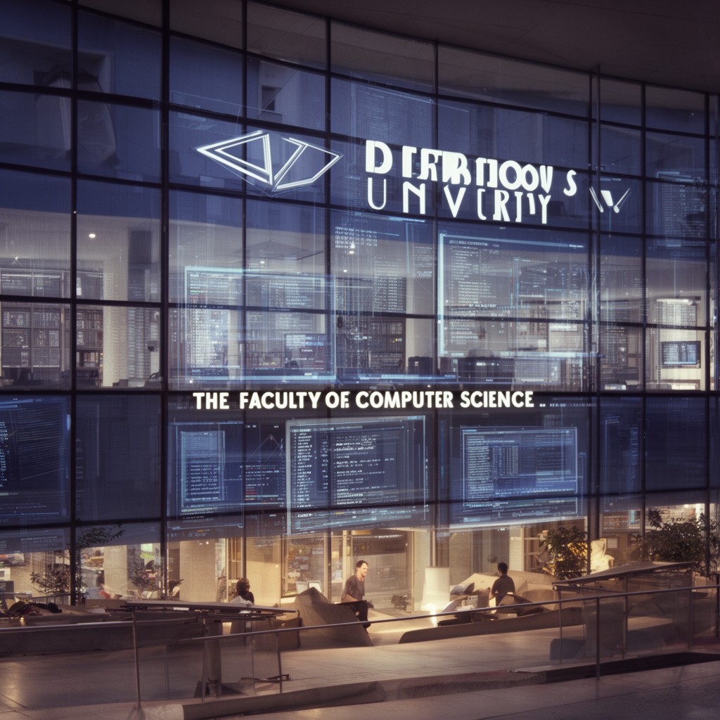 AI-generated illustration of Faculty of Computer Science