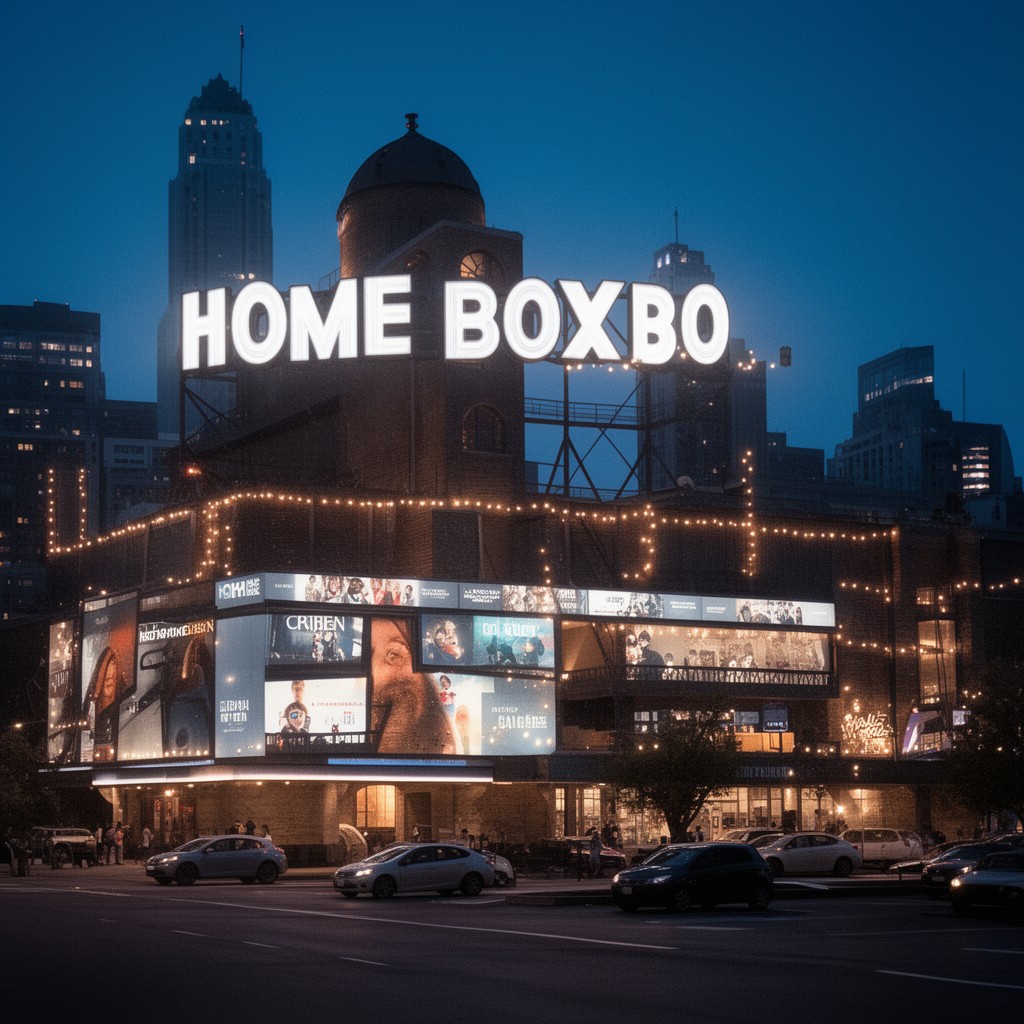 AI-generated illustration of Home Box Office