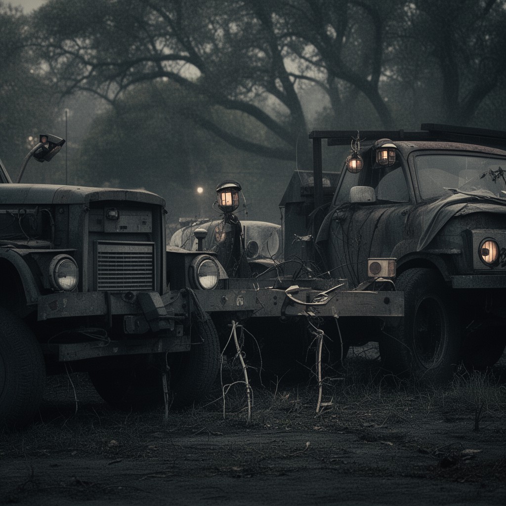 AI-generated illustration of True Detective