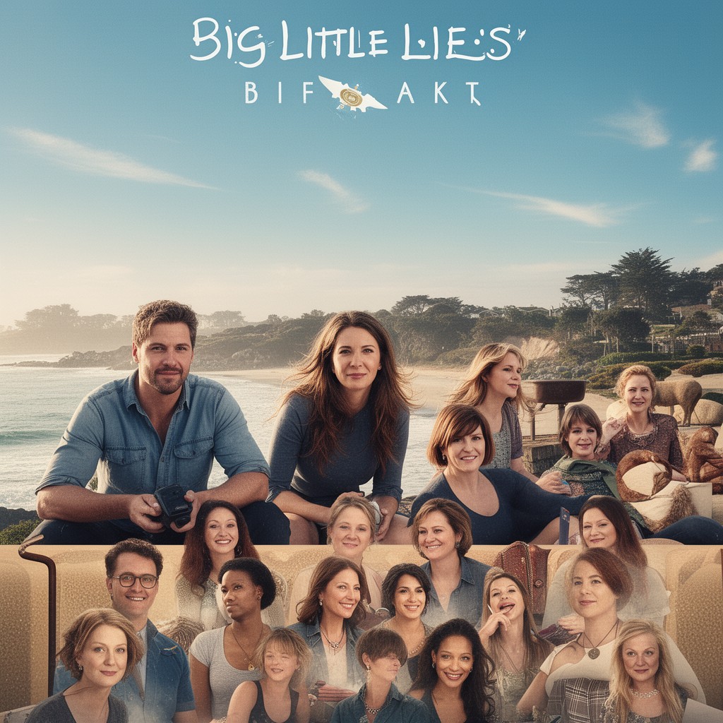 AI-generated illustration of Big Little Lies