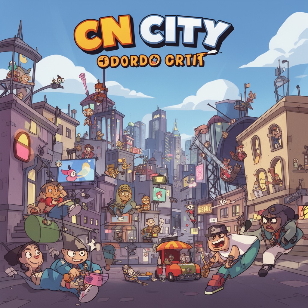 AI-generated illustration of CN City