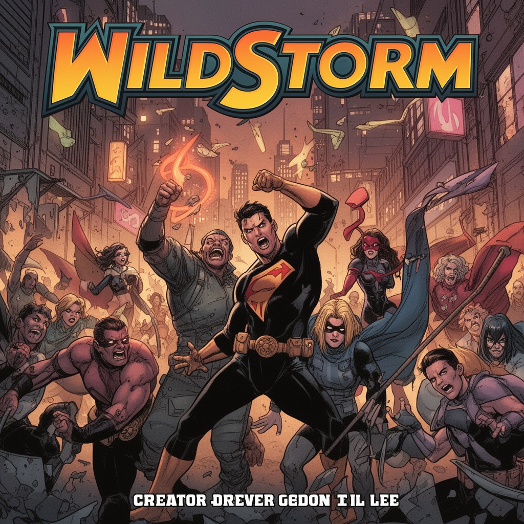 AI-generated illustration of WildStorm