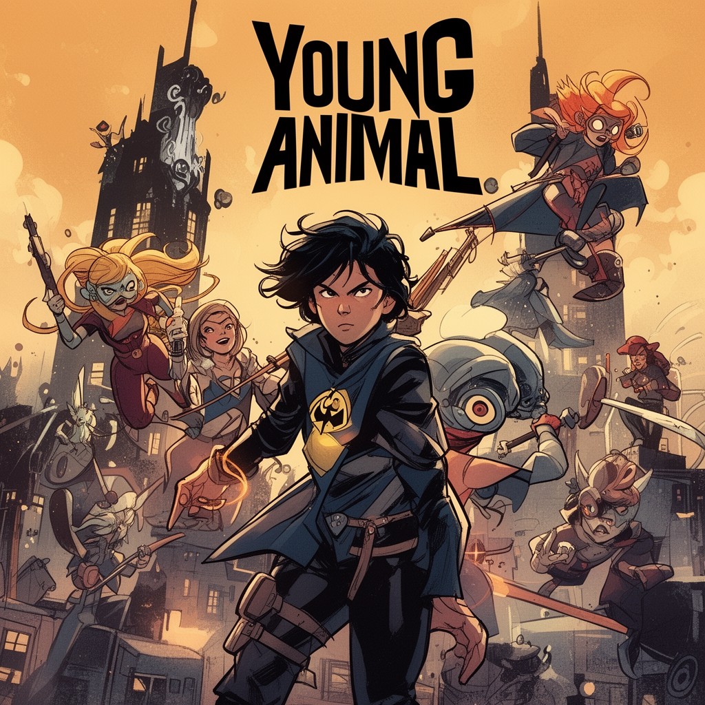 AI-generated illustration of Young Animal