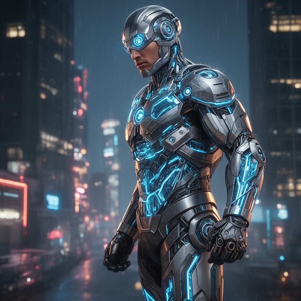 AI-generated illustration of Cyborg