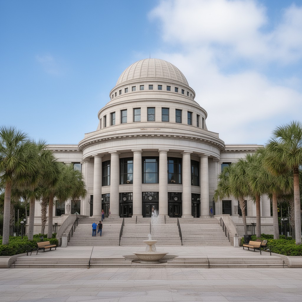 AI-generated illustration of Senate Office Building