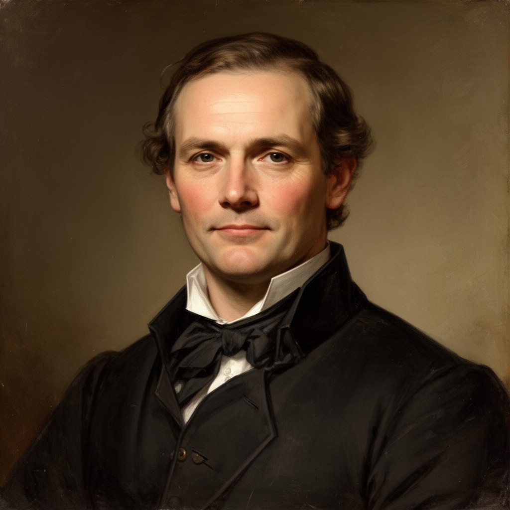 AI-generated illustration of Franklin Pierce