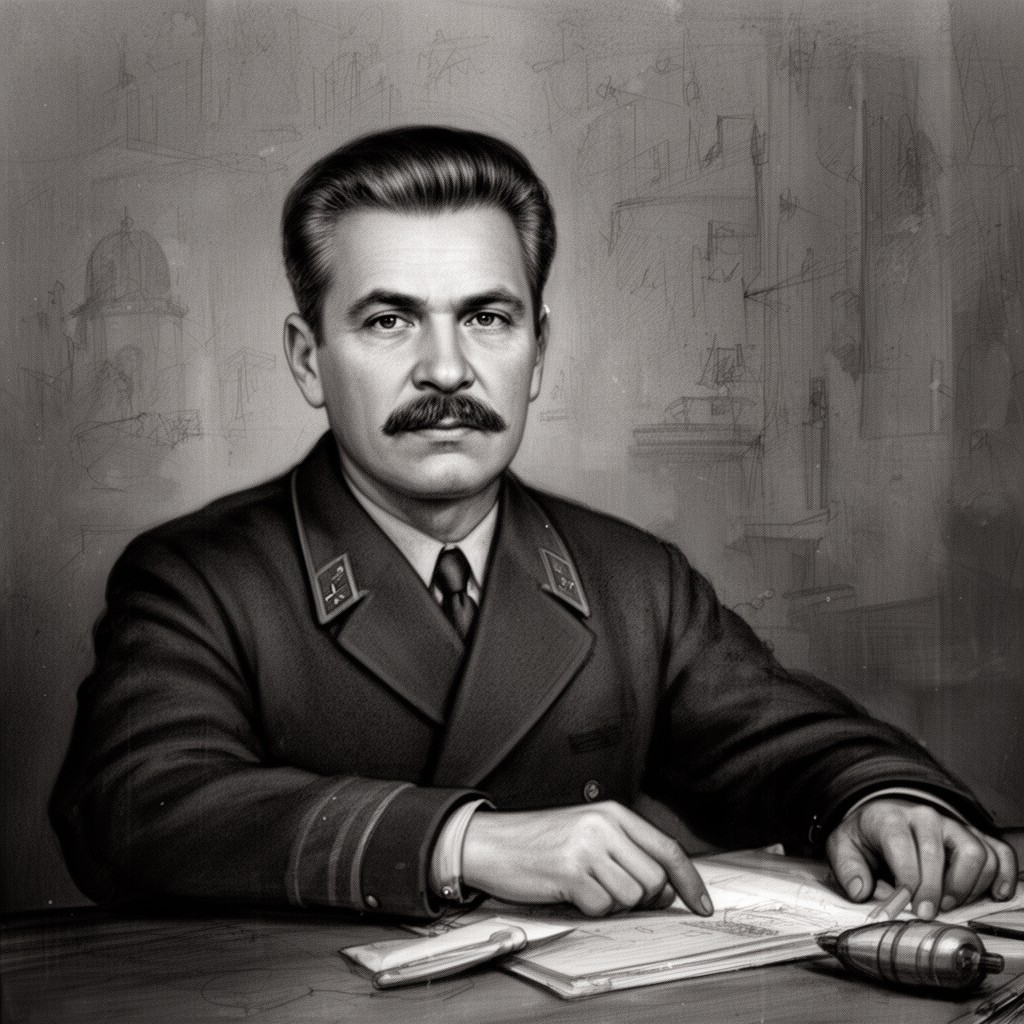 AI-generated illustration of Vasily Ulrikh