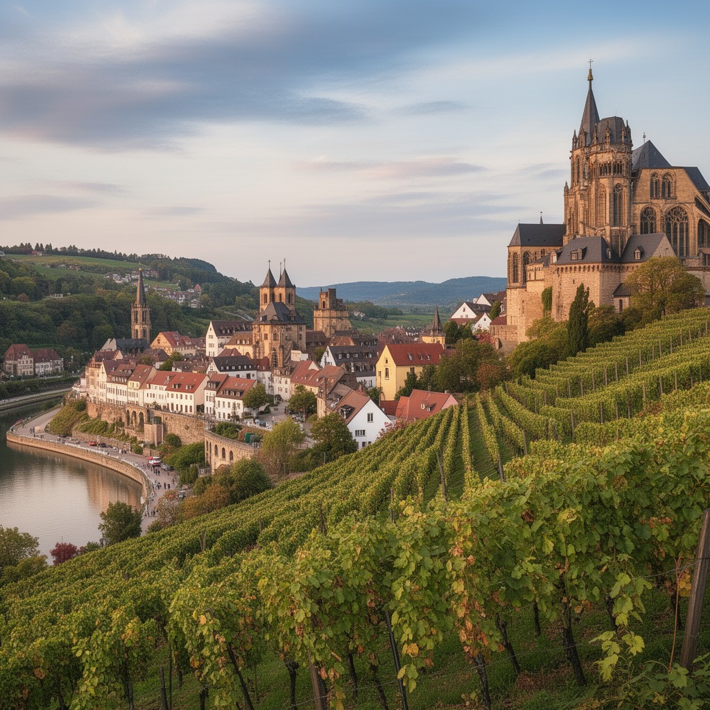 AI-generated illustration of Rhineland-Palatinate