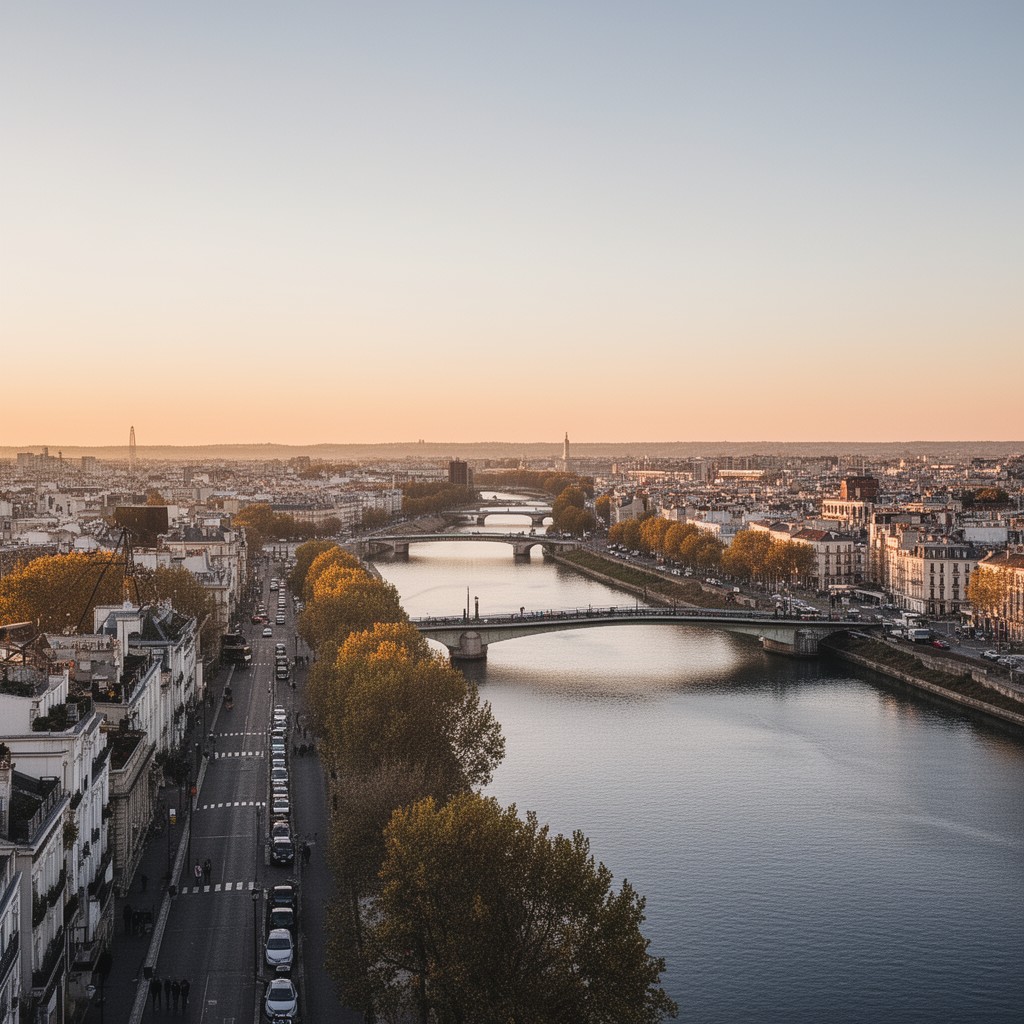 AI-generated illustration of Vigneux-sur-Seine