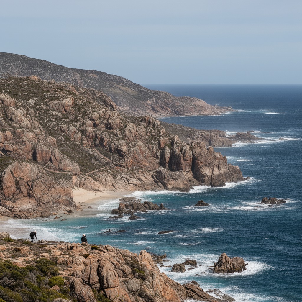 AI-generated illustration of Flinders Island