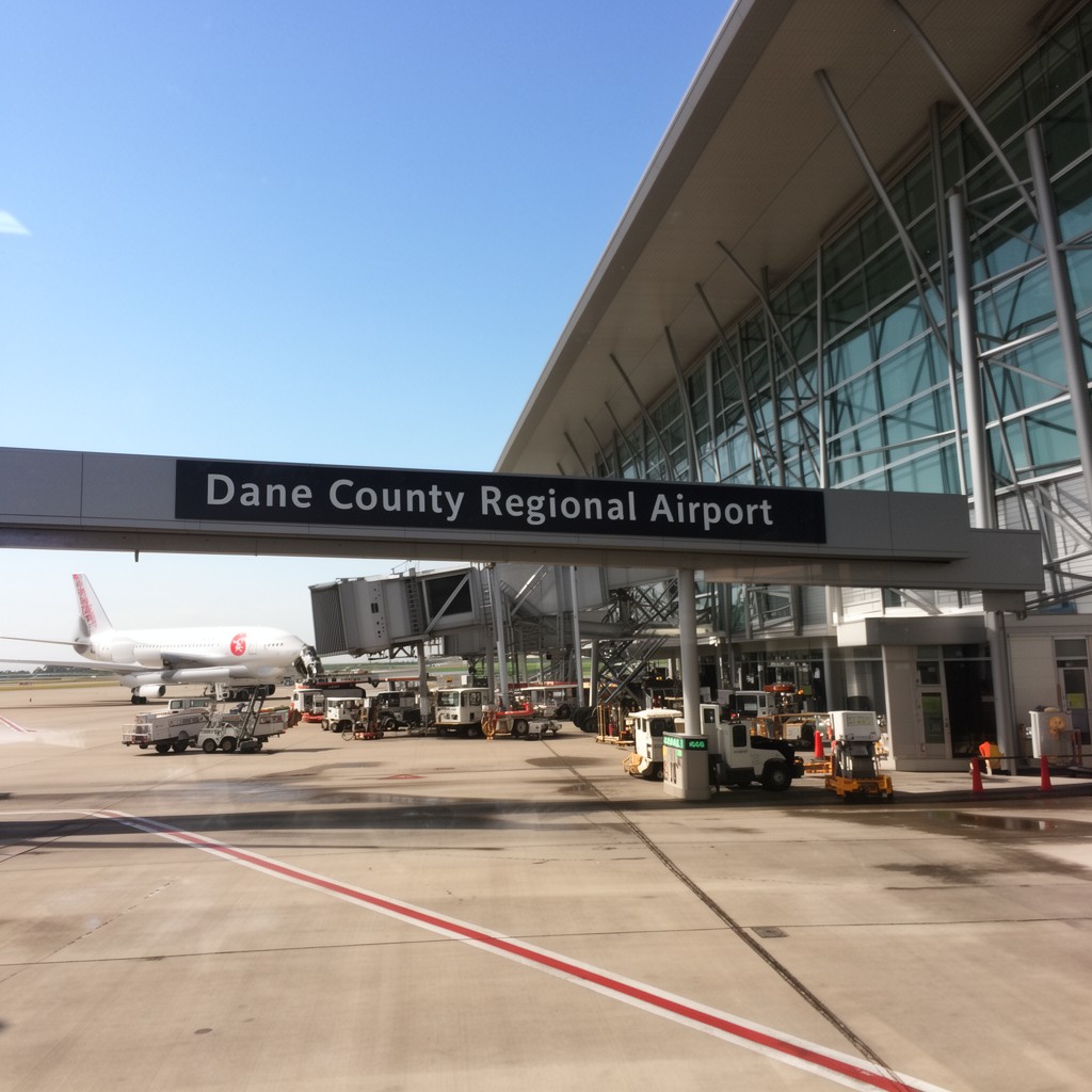 AI-generated illustration of Dane County Regional Airport