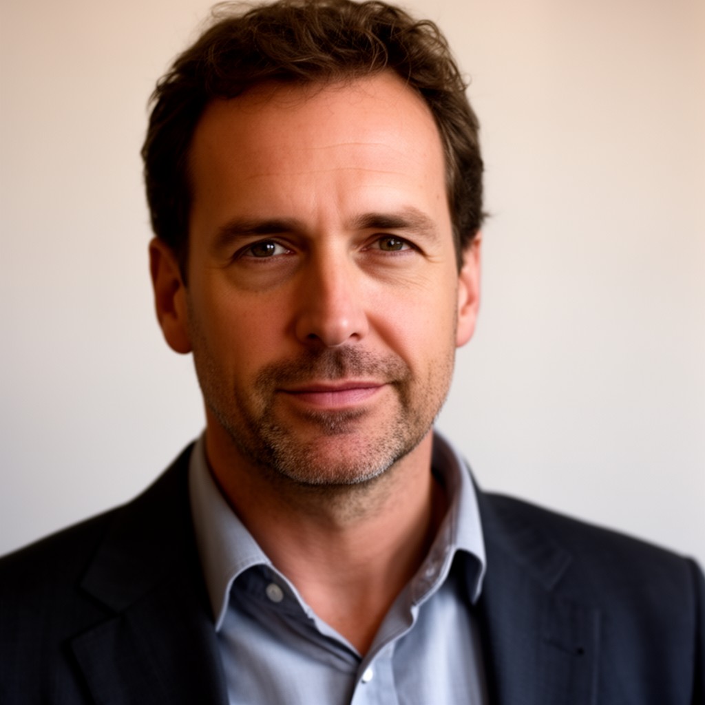 AI-generated illustration of Robert Fox