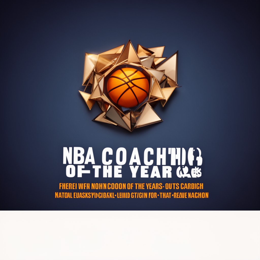 AI-generated illustration of NBA Coach of the Year