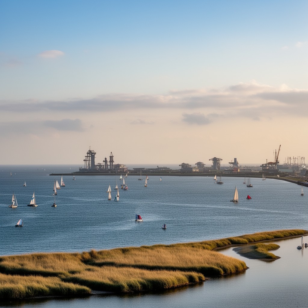 AI-generated illustration of Schouwen-Duiveland