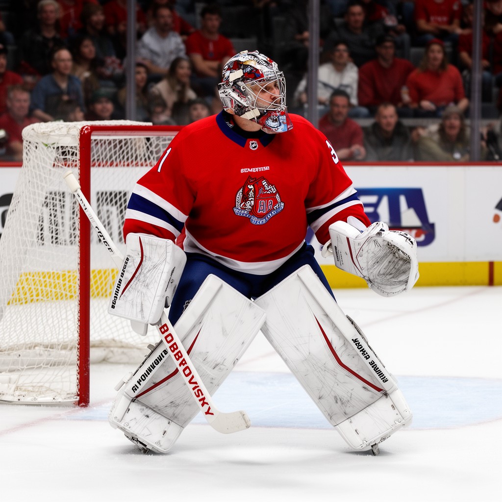 AI-generated illustration of Sergei Bobrovsky