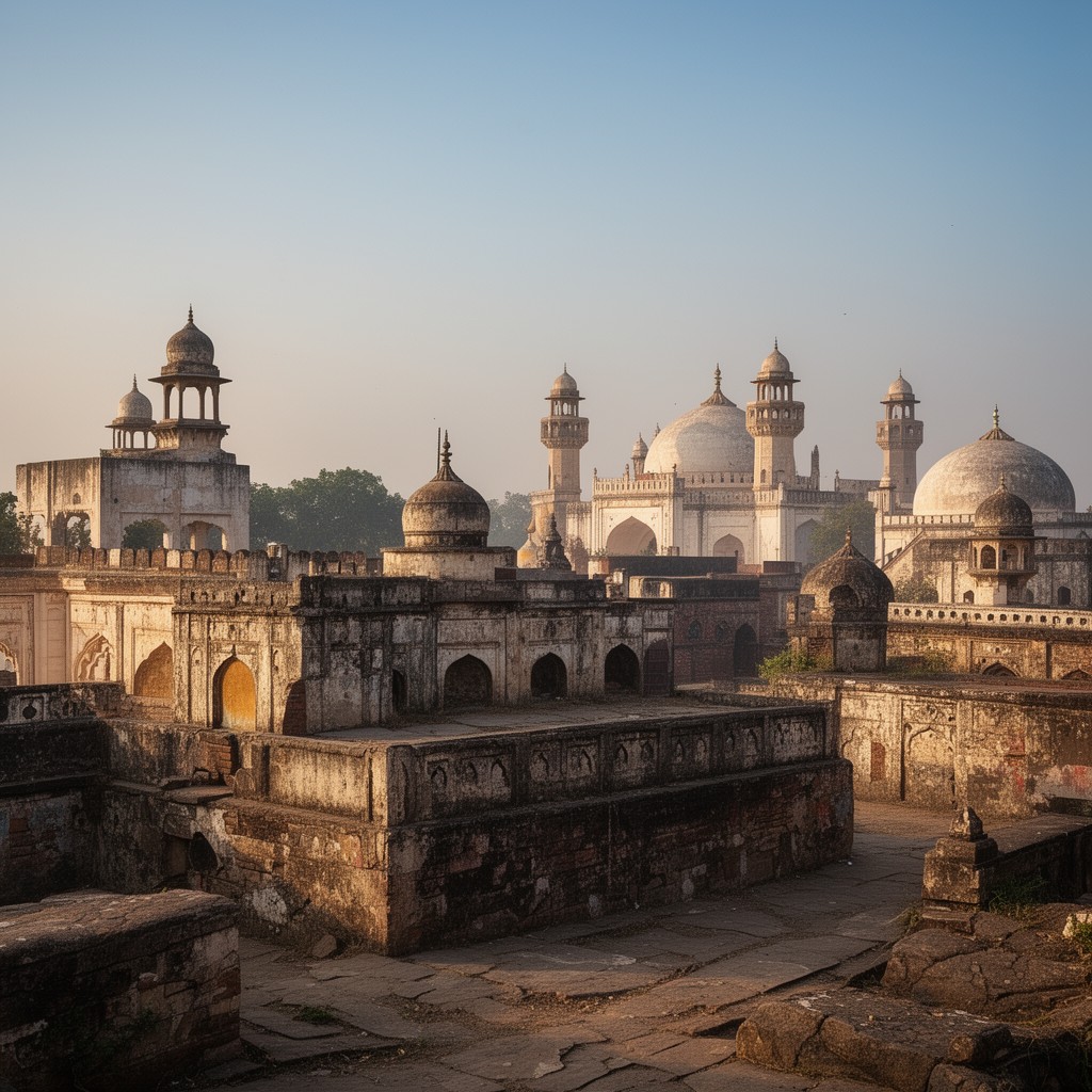 AI-generated illustration of Khuldabad