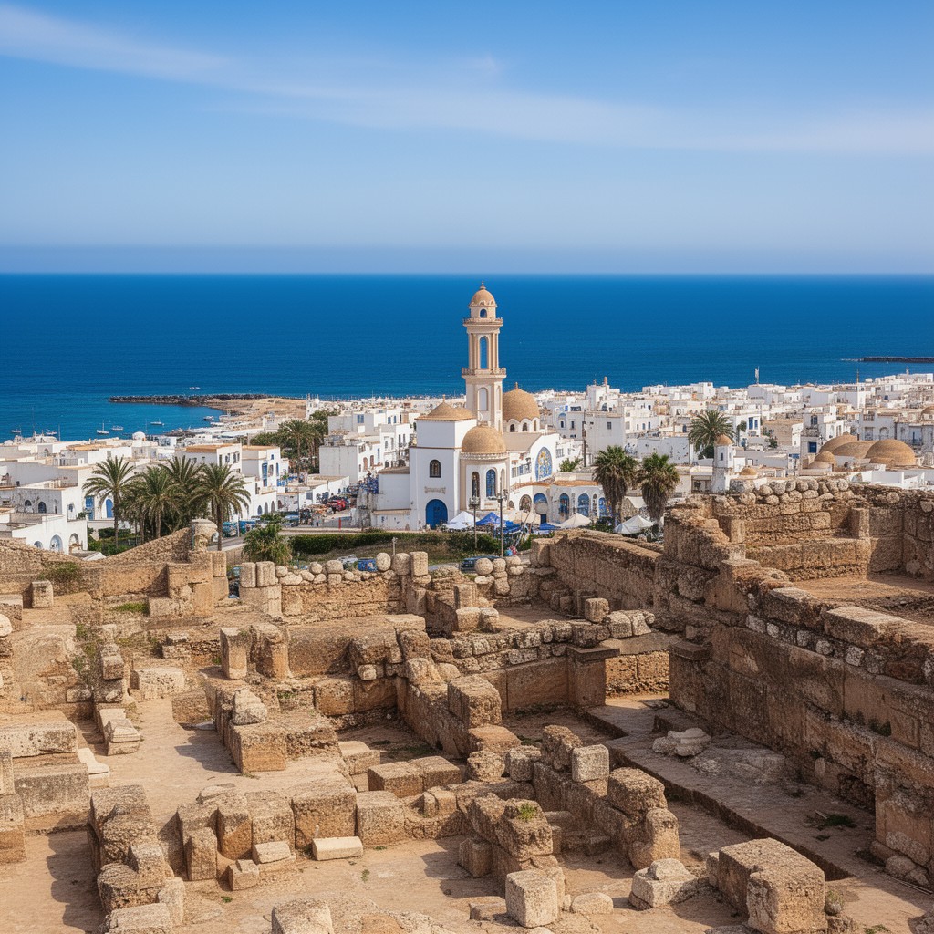 AI-generated illustration of Nabeul Governorate