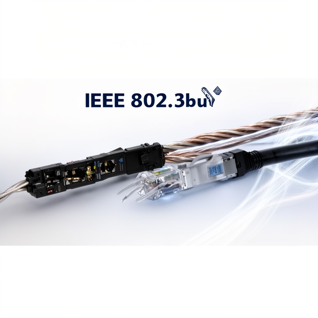 AI-generated illustration of IEEE 802.3bu