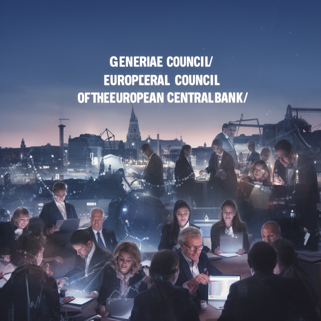 AI-generated illustration of General Council of the European Central Bank