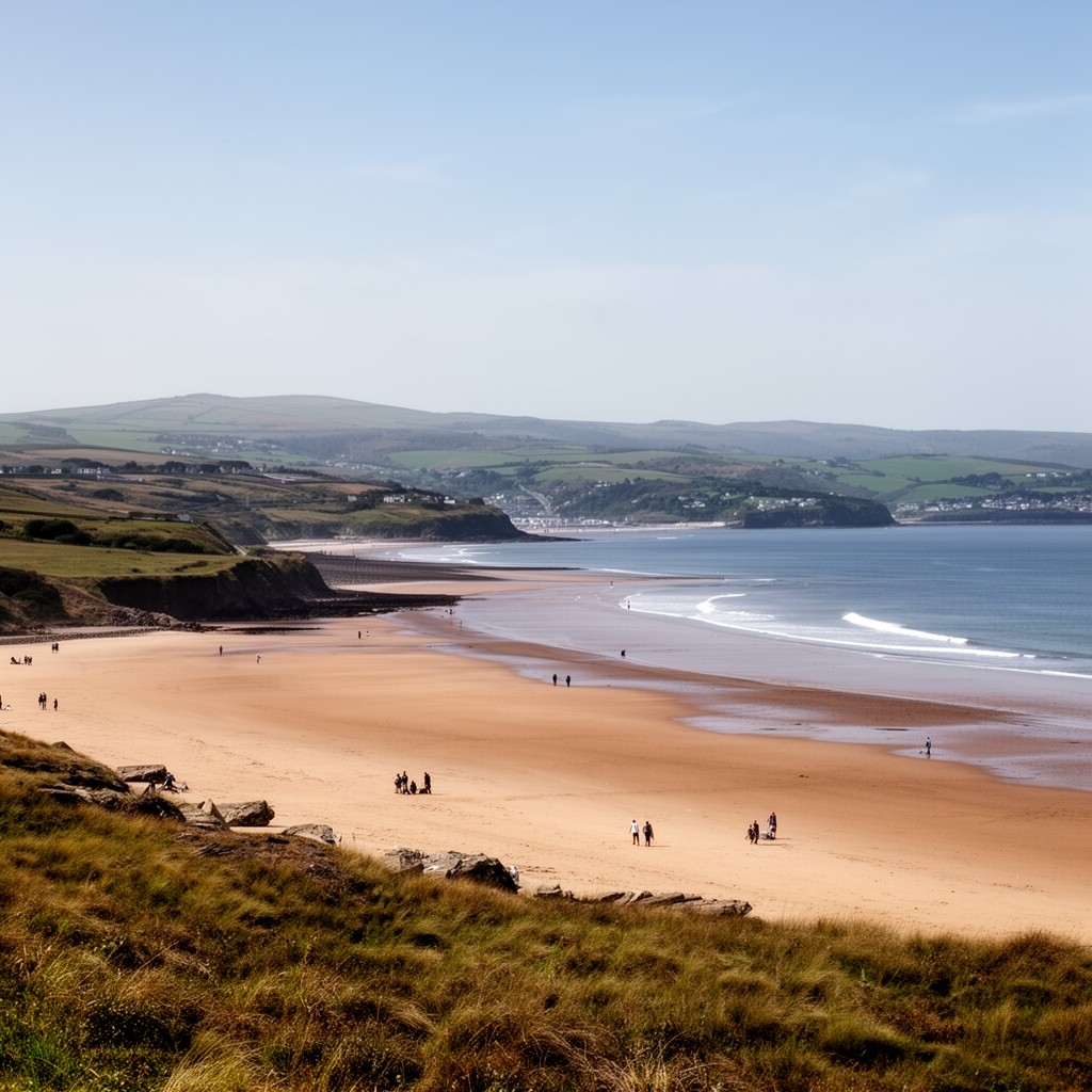 AI-generated illustration of Ettrick Bay