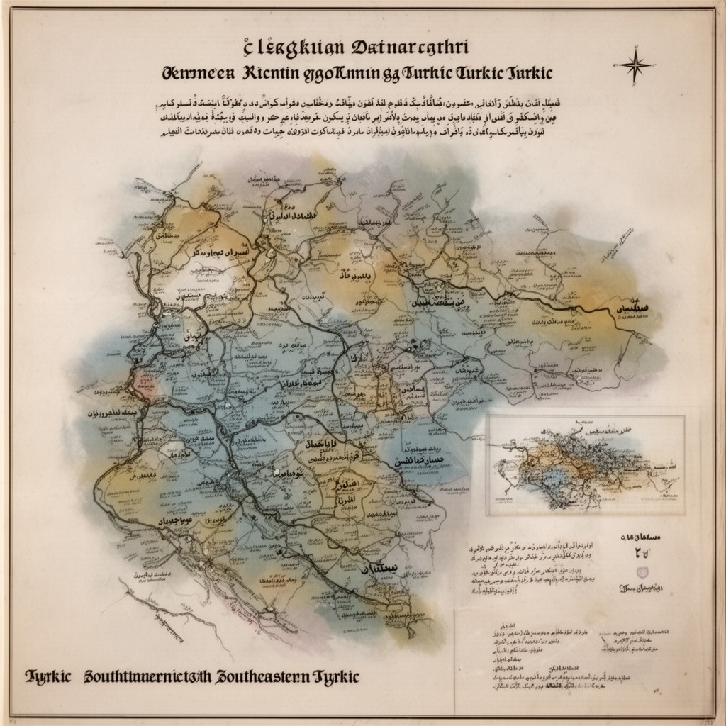 AI-generated illustration of Southeastern Turkic