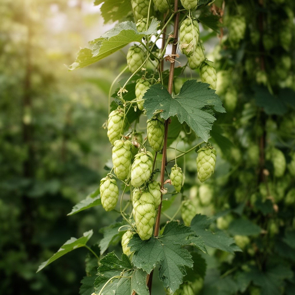 AI-generated illustration of Humulus