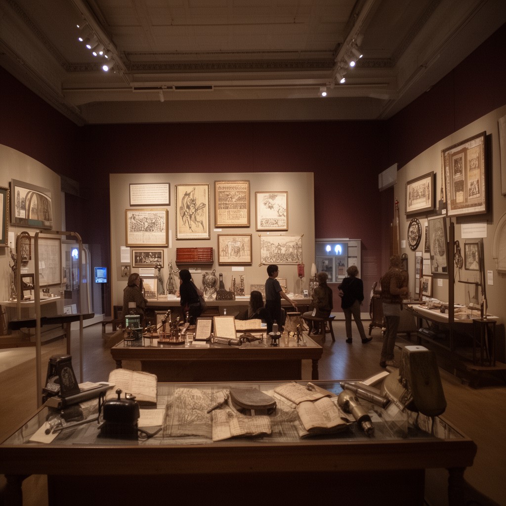 AI-generated illustration of Librarian’s Gallery