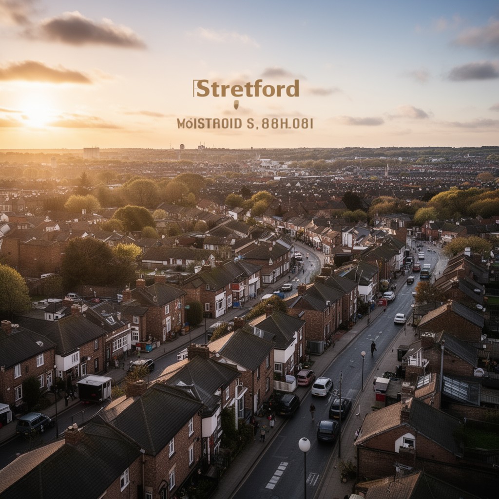 AI-generated illustration of Stretford
