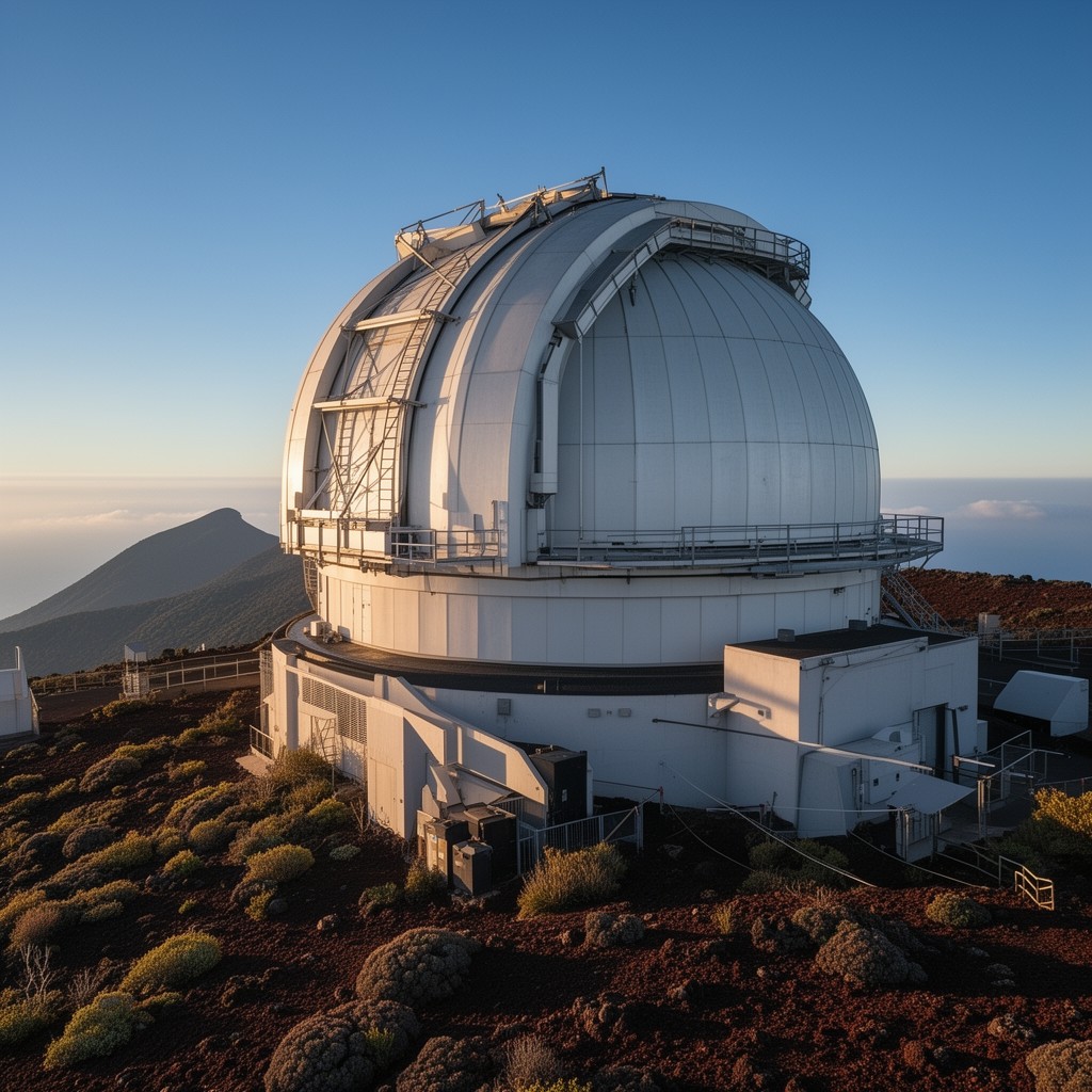 AI-generated illustration of NASA Infrared Telescope Facility