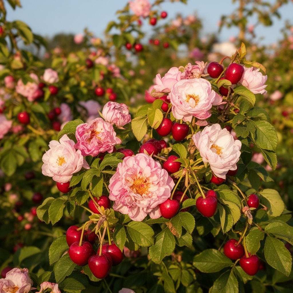 AI-generated illustration of Rosaceae