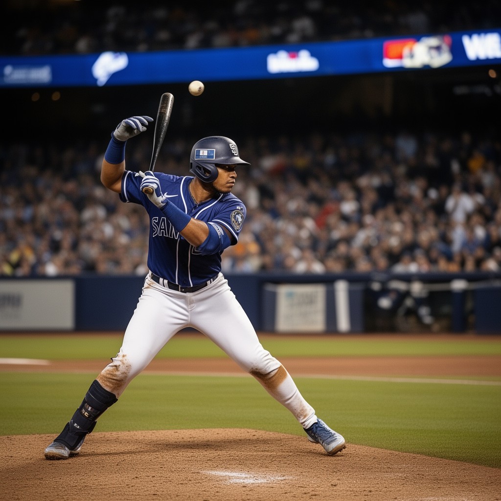 AI-generated illustration of Fernando Tatis Jr.