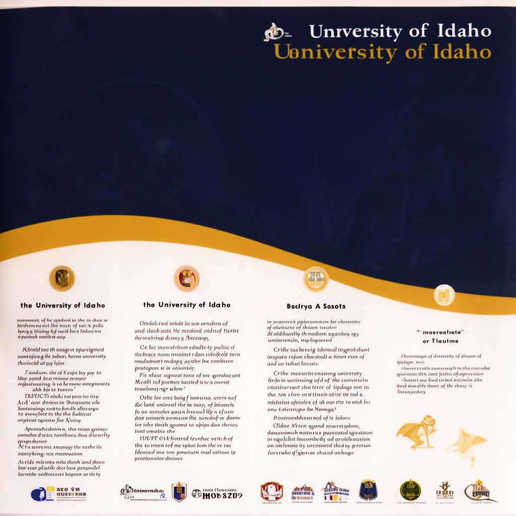AI-generated illustration of University of Idaho